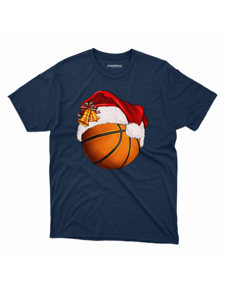 KOSZULKA MĘSKA Świąteczna piłka do koszykówki