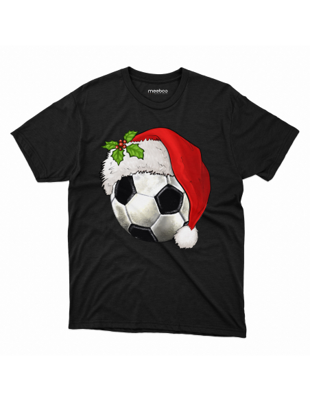 KOSZULKA MĘSKA Świąteczna piłka do nogi