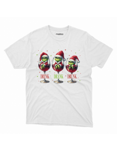 KOSZULKA MĘSKA Grinch drink drank drunk