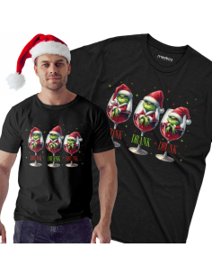 KOSZULKA MĘSKA Grinch drink...