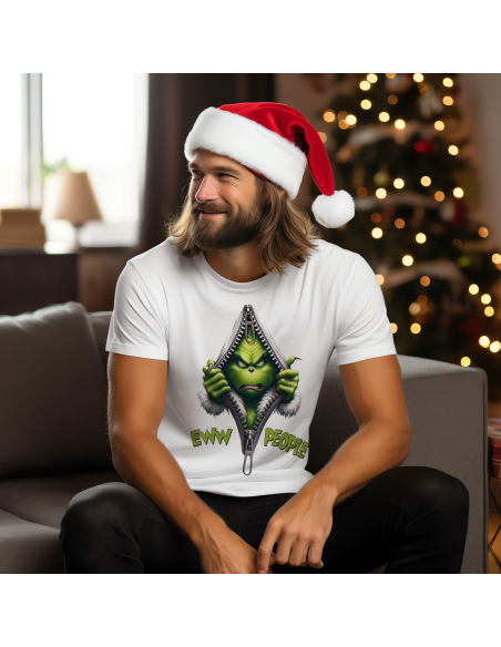 KOSZULKA MĘSKA Grinch eww people