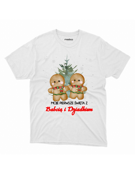 KOSZULKA MĘSKA Moje pierwsze święta z babcią i dziadkiem