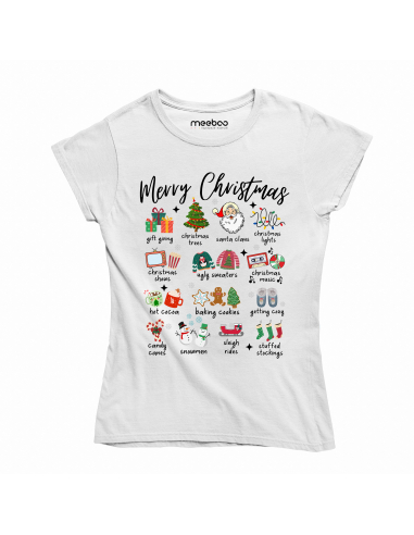 KOSZULKA DAMSKA Merry Christmas -...
