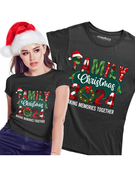 KOSZULKA DAMSKA Family Christmas 2024