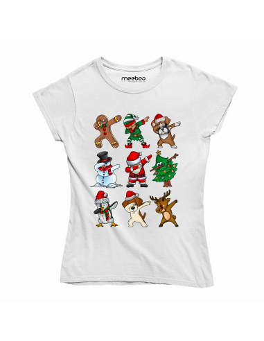 KOSZULKA DAMSKA Świąteczny dab