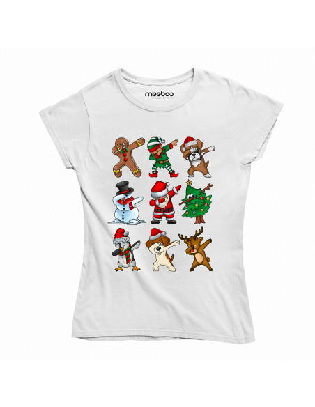 KOSZULKA DAMSKA Świąteczny dab