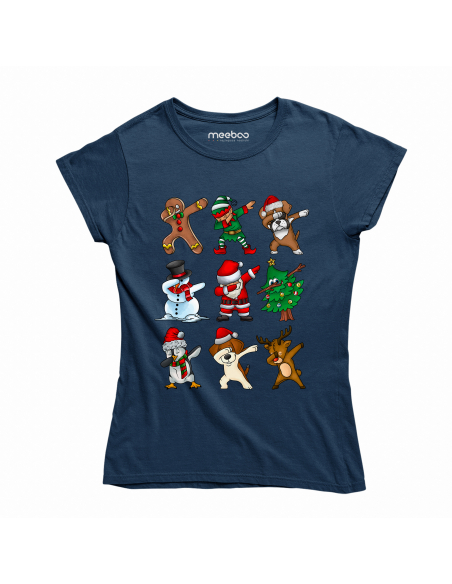 KOSZULKA DAMSKA Świąteczny dab