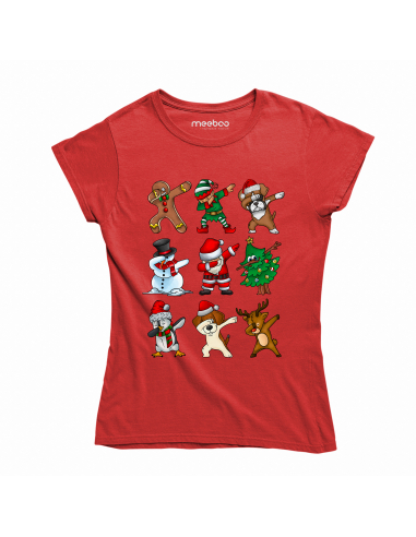 KOSZULKA DAMSKA Świąteczny dab