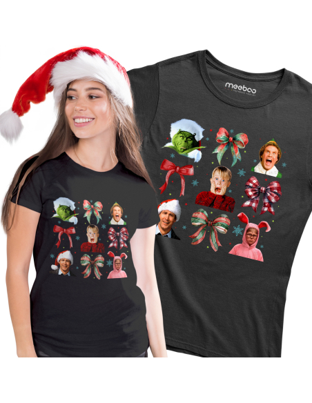 KOSZULKA DAMSKA Świąteczne filmy