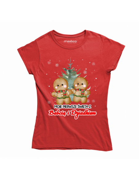 KOSZULKA DAMSKA Moje pierwsze święta z babcią i dziadkiem