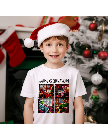 KOSZULKA DZIECIĘCA Waiting for Christmas like