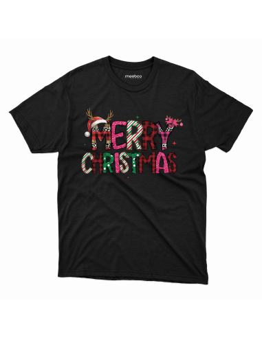 KOSZULKA MĘSKA Napis Merry Christmas