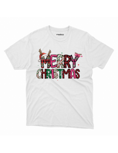 KOSZULKA MĘSKA Napis Merry Christmas
