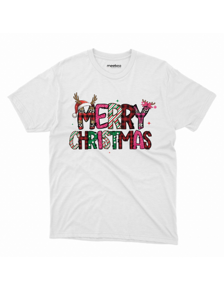 KOSZULKA MĘSKA Napis Merry Christmas
