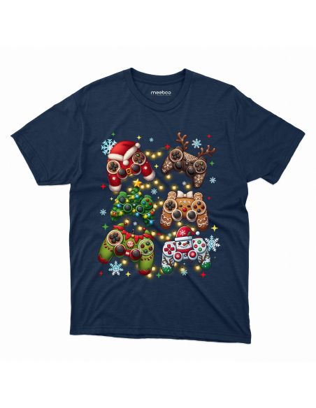 KOSZULKA MĘSKA Świąteczne pady do gry