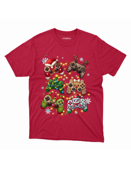 KOSZULKA MĘSKA Świąteczne pady do gry