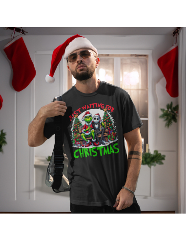 KOSZULKA MĘSKA Grinch just waiting...