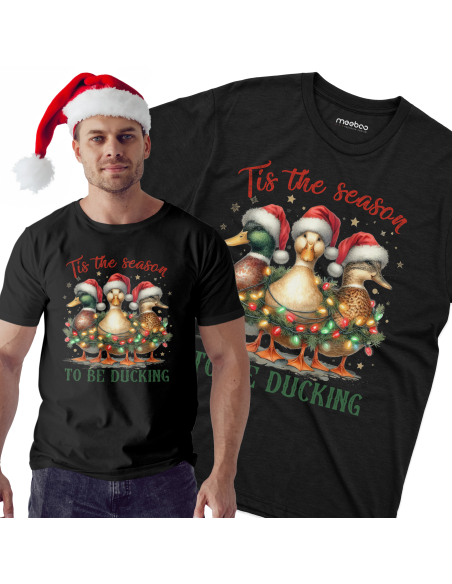 KOSZULKA MĘSKA Tis the season to be ducking