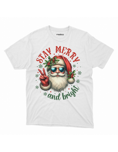 KOSZULKA MĘSKA Stay merry and bright