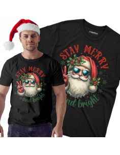 KOSZULKA MĘSKA Stay merry...