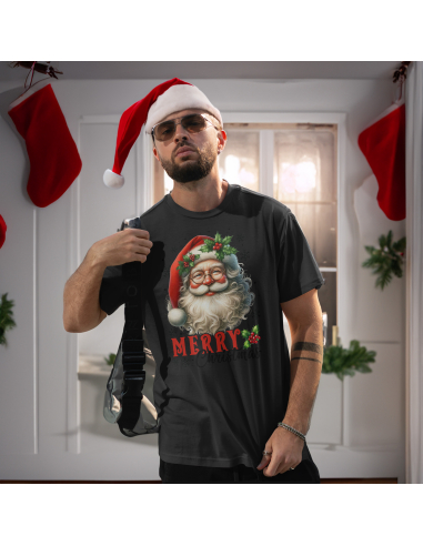 KOSZULKA MĘSKA Merry Christmas Mikołaj