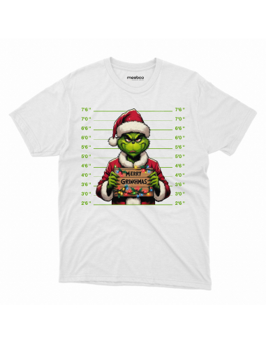 KOSZULKA MĘSKA Merry Grinchmas skazany