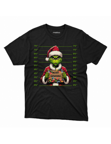 KOSZULKA MĘSKA Merry Grinchmas skazany