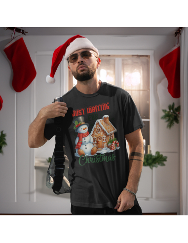 KOSZULKA MĘSKA Just waiting for...