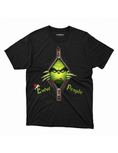 KOSZULKA MĘSKA Grinch Eww People suwak