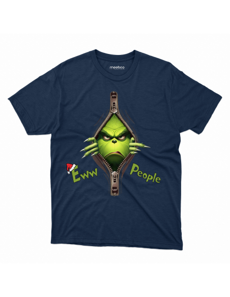 KOSZULKA MĘSKA Grinch Eww People suwak