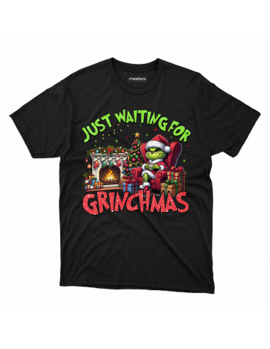 KOSZULKA MĘSKA Just waiting for...