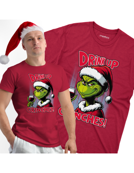 KOSZULKA MĘSKA Drink up grinches