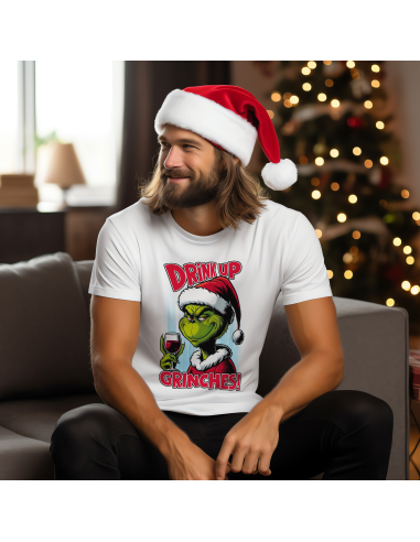 KOSZULKA MĘSKA Drink up grinches