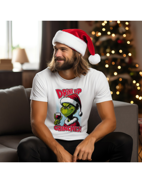 KOSZULKA MĘSKA Drink up grinches