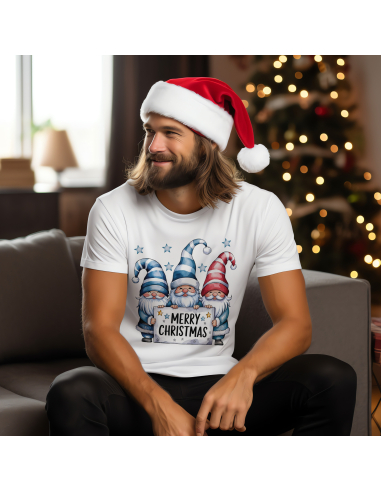 KOSZULKA MĘSKA Merry Christmas skrzaty