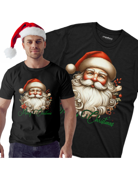 KOSZULKA MĘSKA Mikołaj Merry Christmas
