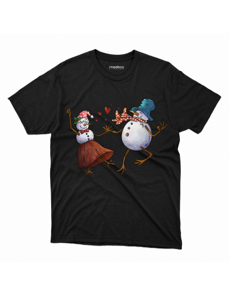 KOSZULKA MĘSKA Tańczące bałwany