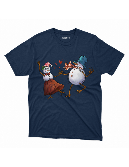 KOSZULKA MĘSKA Tańczące bałwany