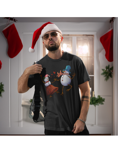 KOSZULKA MĘSKA Tańczące bałwany