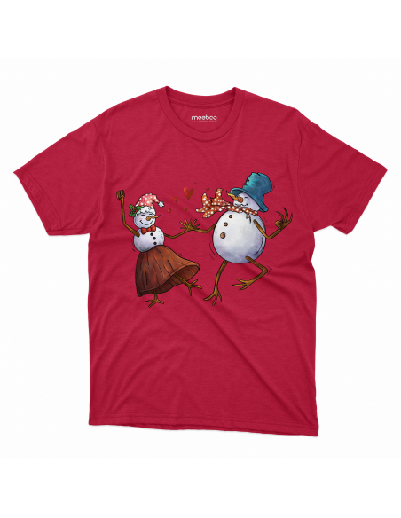 KOSZULKA MĘSKA Tańczące bałwany