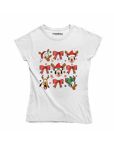KOSZULKA DAMSKA Świąteczna Myszka Miki
