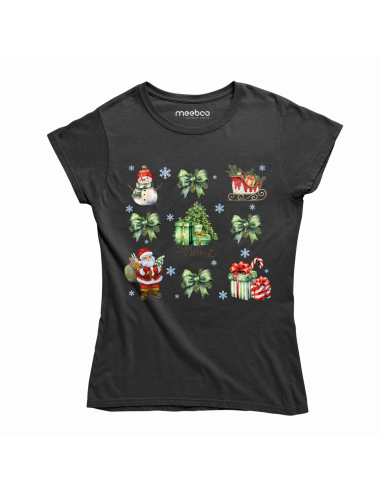 KOSZULKA DAMSKA Choinka, prezenty i...