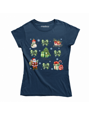 KOSZULKA DAMSKA Choinka, prezenty i...