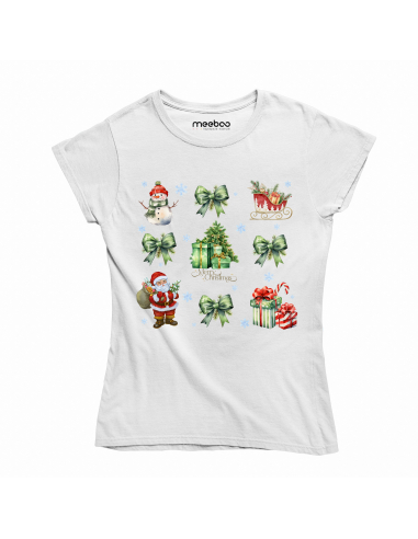 KOSZULKA DAMSKA Choinka, prezenty i...