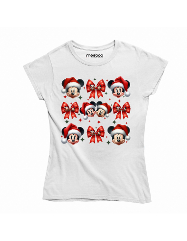 KOSZULKA DAMSKA Świąteczna Mickey Mouse