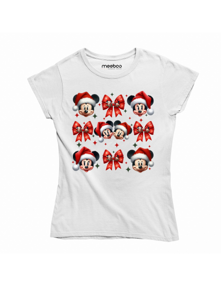KOSZULKA DAMSKA Świąteczna Mickey Mouse