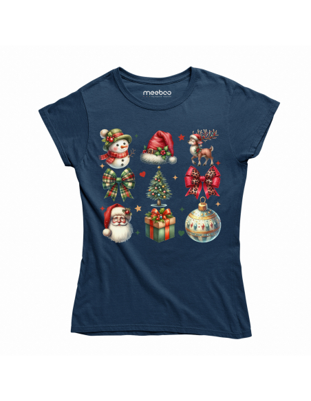 KOSZULKA DAMSKA Elementy świąteczne