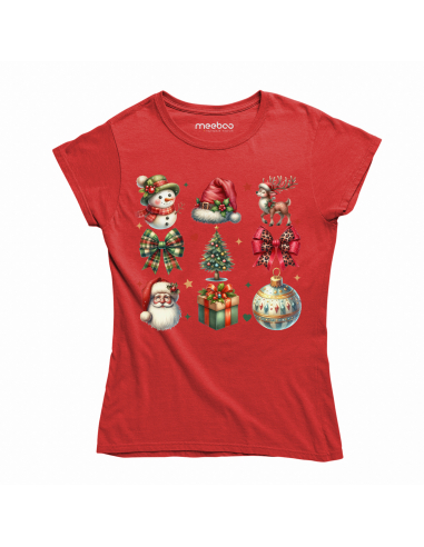 KOSZULKA DAMSKA Elementy świąteczne