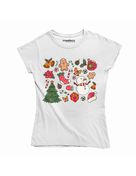 KOSZULKA DAMSKA Świąteczne rzeczy