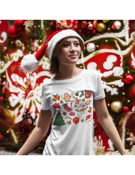 KOSZULKA DAMSKA Świąteczne rzeczy